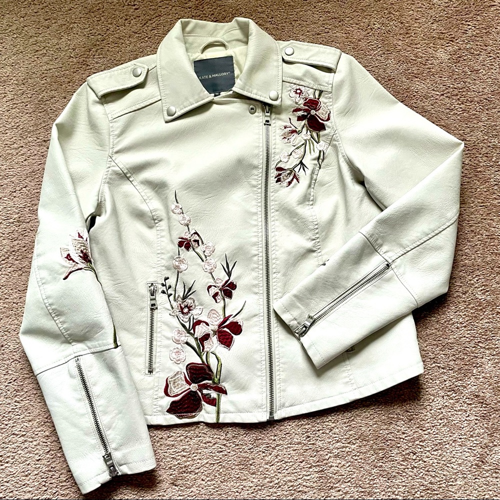 Floral Moto Jacket